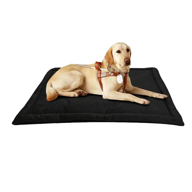 Dog Bed Mat, Dog Crate Pad Mat, Dog Mattress Washable Blankets Anti-Slip Pets Kennel Pads Durable Pet Dog Crate Bed for Small