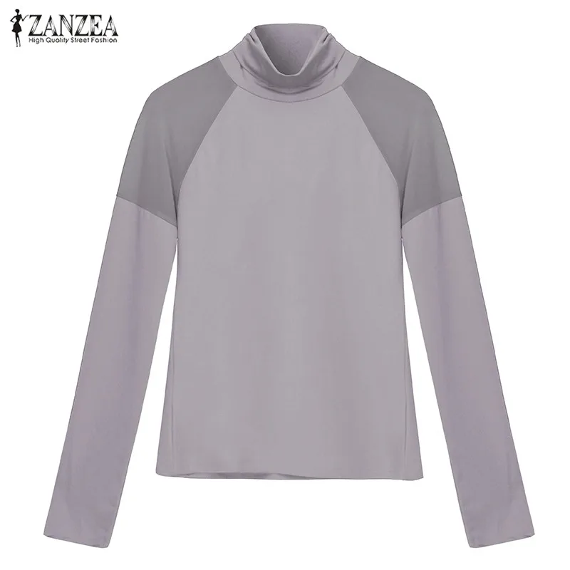 Женская блузка ZANZEA прозрачная с длинным рукавом|blusas fashion|blusas plusblouse fashion |