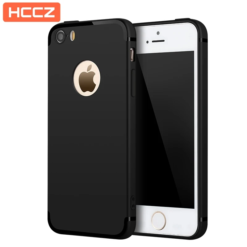 Элегантный силиконовый чехол HCCZ для Apple iPhone 7 Plus 6 6s X 5 5s SE цветной телефона