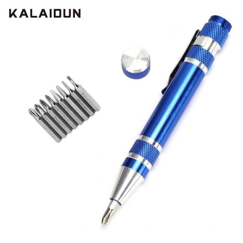 

KALAIDUN Screwdriver Set Precision Multifunction Mini 8 In 1 Torx Screw Driver Bit Sets Repair Tools Kit For Phones Hand tool