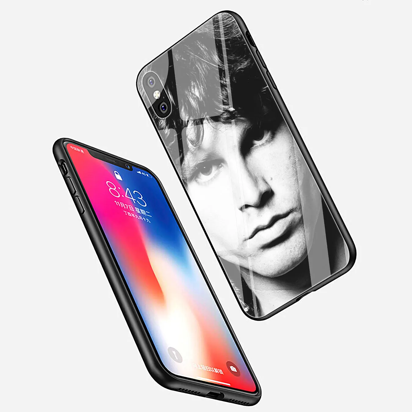 Lavaza pop The Doors Jim Morrison чехол для телефона из закаленного стекла Apple iPhone XR X XS Max 6 6S 7 8 Plus