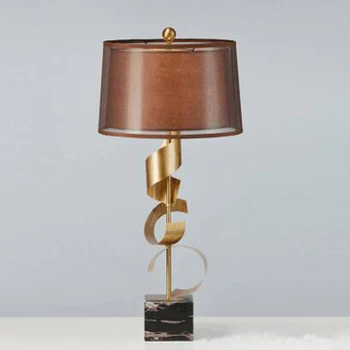 

model room villa lighting Desk Lamps bedroom table lamps living room lamp American personality table lamp wl3291621