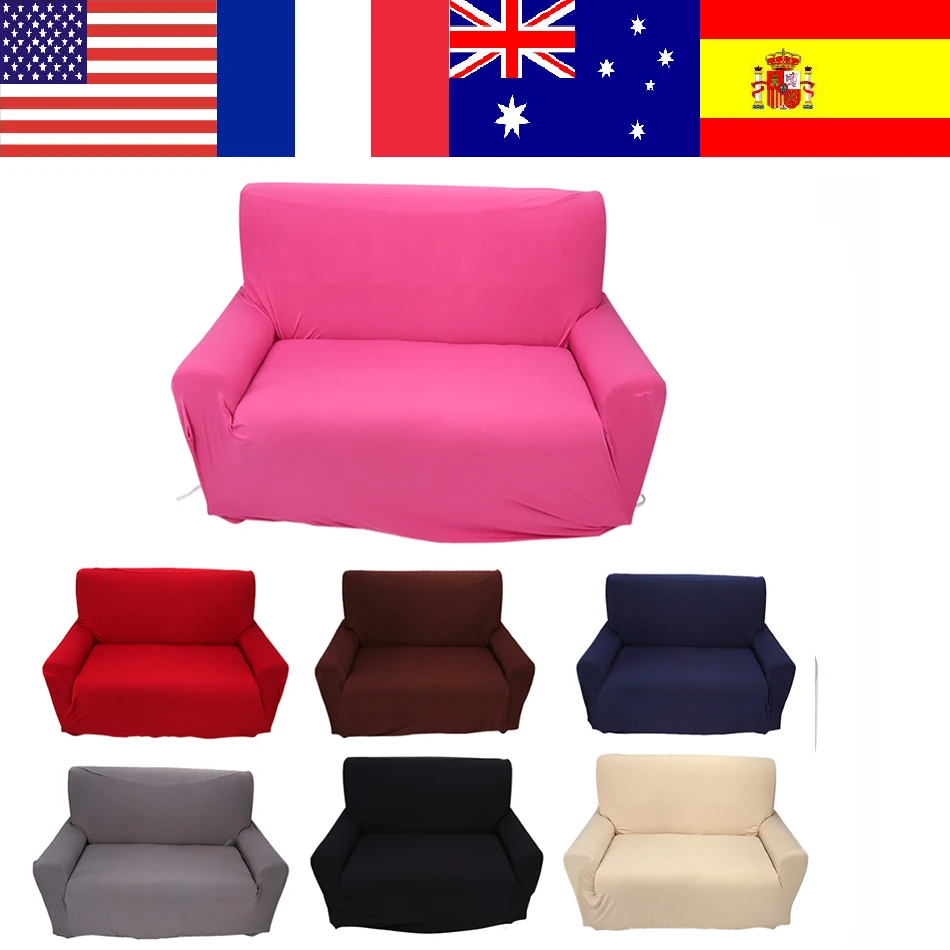 Buy 2 Seater Polyester Loveseat Sofa Couch Stretch