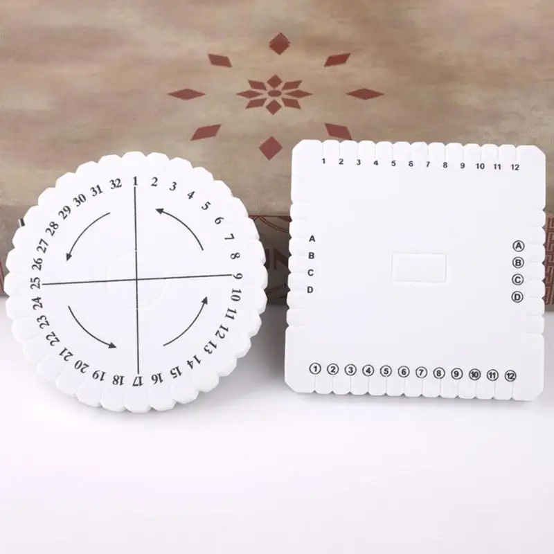 

Creative Plate Round Square Braided Rope Bracelet Line Hand Rope Manual DIY Accessories Material Necklace Knitting Tool