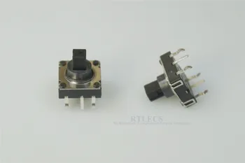 

10pcs 10x10x10 mm Navigation Switch 5 Directions Height 10.0 mm 6 Pins Tact Switch PCB Solder Vertical Through Holes Board