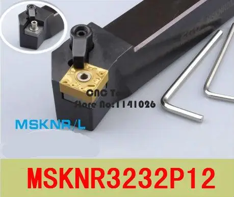 

MSKNR3232P12/ MSKNL3232P12 Metal Lathe Cutting Tools,CNC Turning Tool,Lathe Machine Tools, External Turning Tool Type MSKNR/L