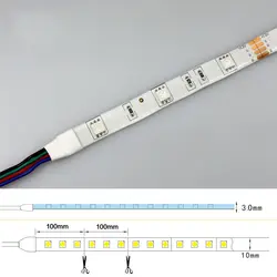 DC12V холодный белый Гибкая Светодиодные ленты 5050 SMD 30 светодиодный s/m гибкие белый PCB 5 м/Roll SMD лента светодиодный свет Водонепроницаемый IP65 12 В