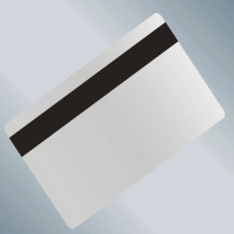 

Hot Selling PVC Hico Blank Magnetic Stripe Cards Bank Cards with Good Quality