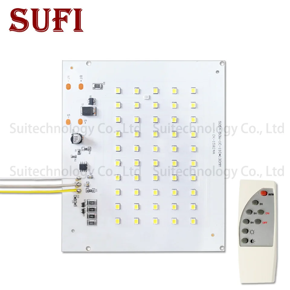 

High Power 30W Solar powered Floodlight LED flood light Light Source Board For led spotlight outdoor garden decoration light