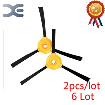 

6 Lot Vacuum Cleaner Parts Ecovacs CEN360 Sweeping Machine Accessories Side Brush