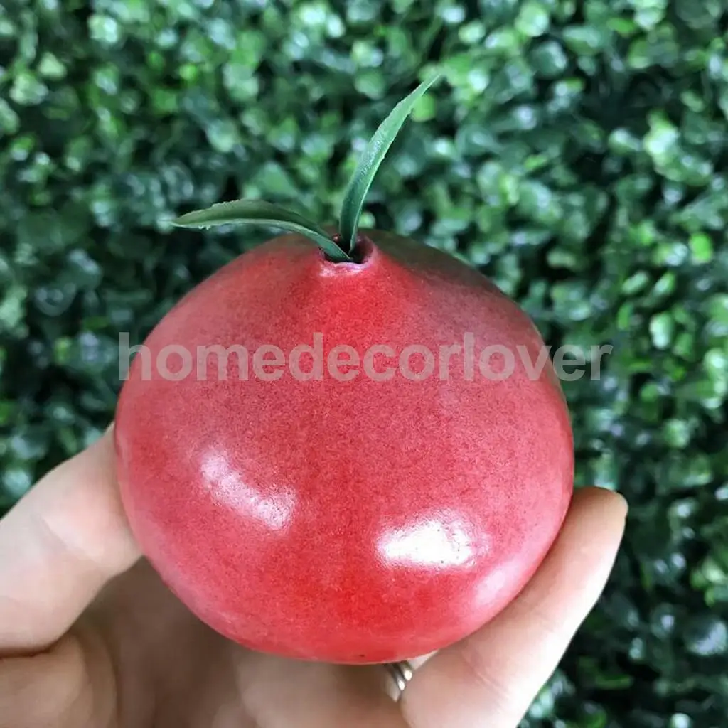 Artificial Pumpkin Tomato Onion Fruits Vegetables Kids Baby Teaching Tools Home Decoration Phote Props
