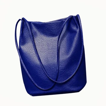 

FGGS Hot Women Leather Handbags Bucket Shoulder Bags Ladies Cross Body Bags Large Capacity Ladies Shopping Bag Beige