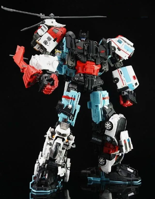 Robot Toys Transformation Yes Model YM Series Defensor Hot Spot First Aid Streetwise Blades Groove Action Figure Collection Gift