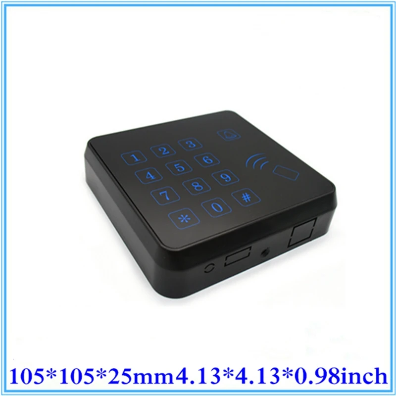 

abs junction box housing case for card reader indoor use plastic remote control case 105*105*25mm for plastic project box