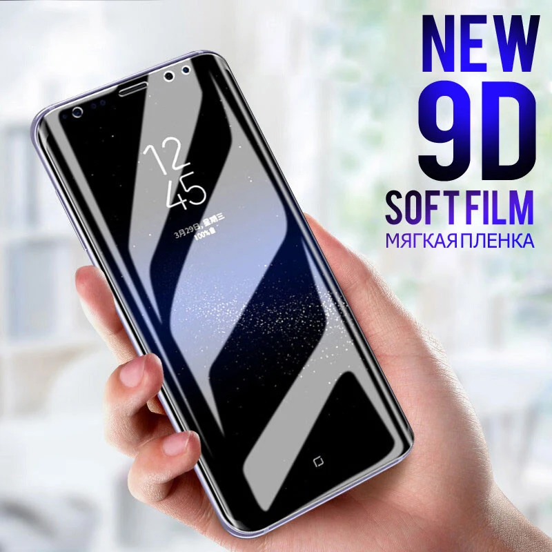

Full Cover Hydrogel Film For Samsung Galaxy S10e S10 Plus Screen Protector For Samsung Note 9 8 S8 S9 Protective Soft Clear Film