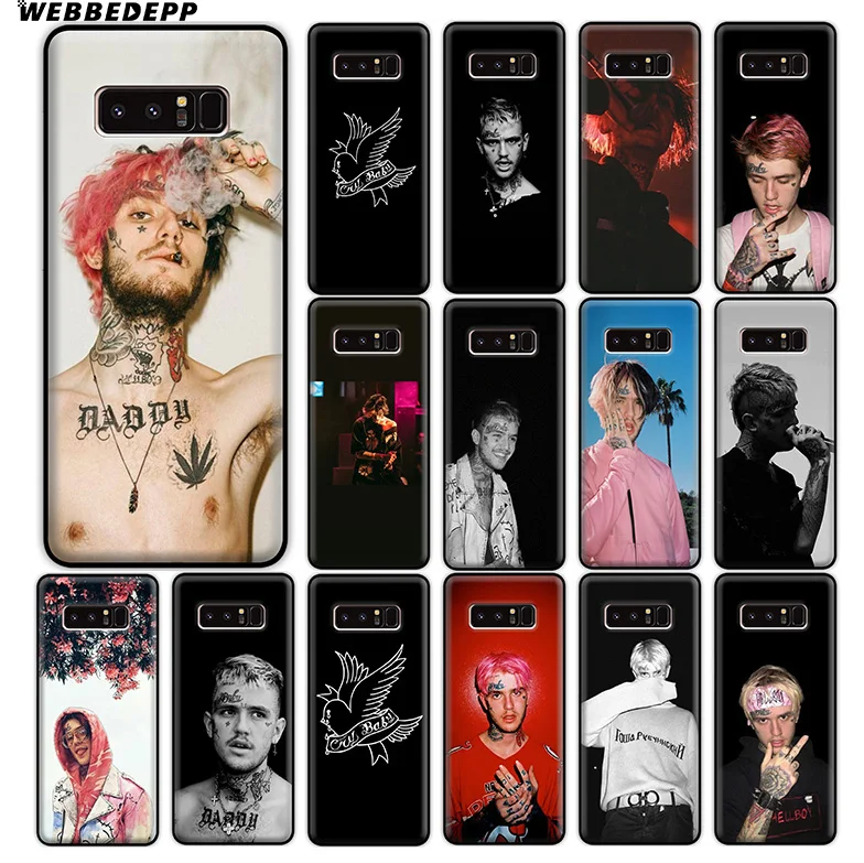 WEBBEDEPP Lil Peep Rip Мягкий силиконовый чехол для Samsung Galaxy A9 A8 A7 A6 Plus 2018 A5 A3 2017 2016 Note 9 8 |