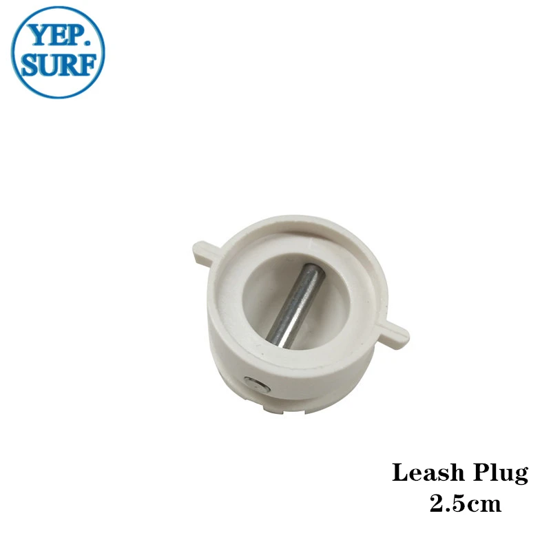 

Surf Leash Plug Diameter 2.5cm leash Plugs White