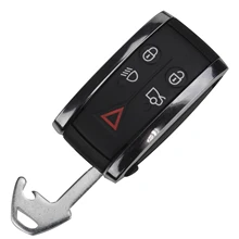 

Kutery for Jaguar X XF XK XKR Remote Smart Prox Key Fob Shell Case Housing With Blade 5 Buttons