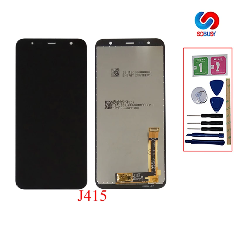 Оригинальный Для samsung J4 Plus J415 J415M J415G J415F J415FN ЖК дисплей сенсорный экран Замена