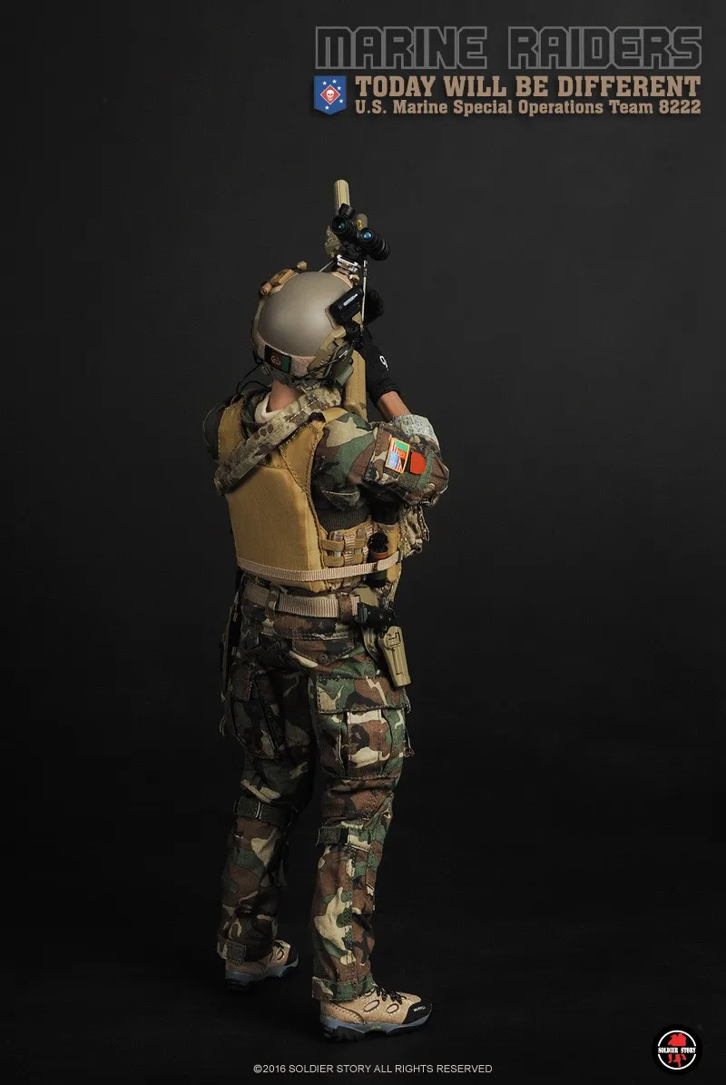 1/6 масштаб коллекционные Военная Униформа рисунок морской Raiders сегодня будет отличаться msot 8222 1" фигурку куклы модель игрушки
