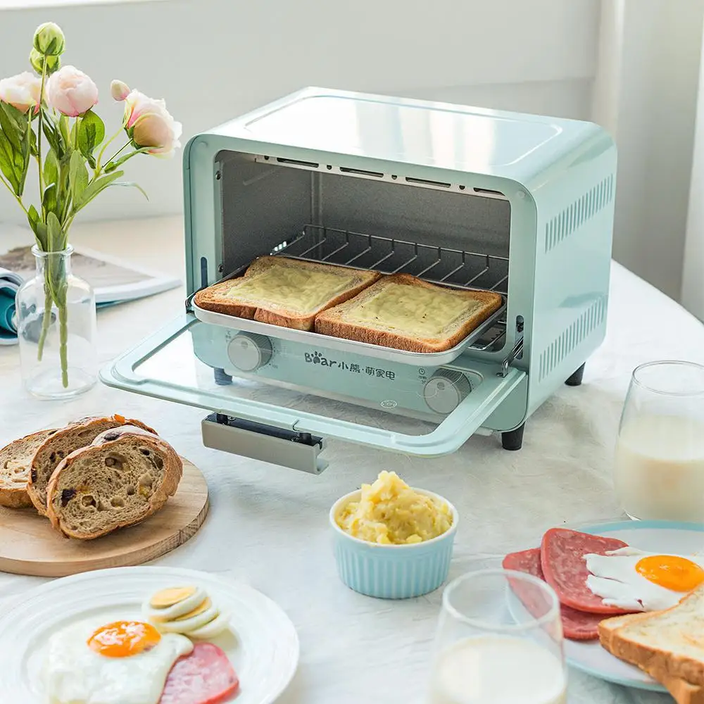 

9L Electric Microwave Oven Fully Automatic Household Baking Cake Bread Stretched Grill Drawer Type Slag Tray