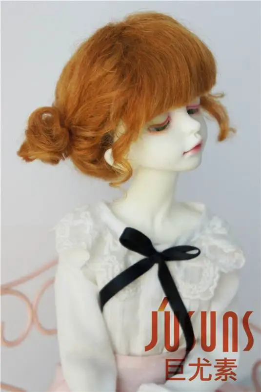 JD406 MSD мохер кукла парик 1/4 прекрасный два пони bjd куклы парик 7-8 дюймов кукла аксессуары