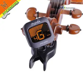 

Cherub Violin Tuner Clip On Viola Tuner Chromatic and Violin Tuning Model Backlight LCD display 360 Degree Rotation Sensitive