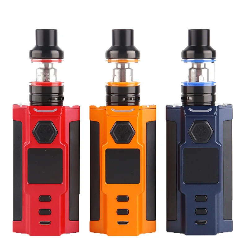 Discount  Original Snowwolf Vfeng-S Kit Electronic Cigarette 230W Box Mod 2.8ml T3 Atomizer Vaporizer With 1.
