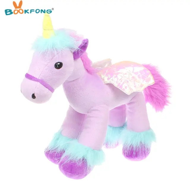 purple horse stuffed animal