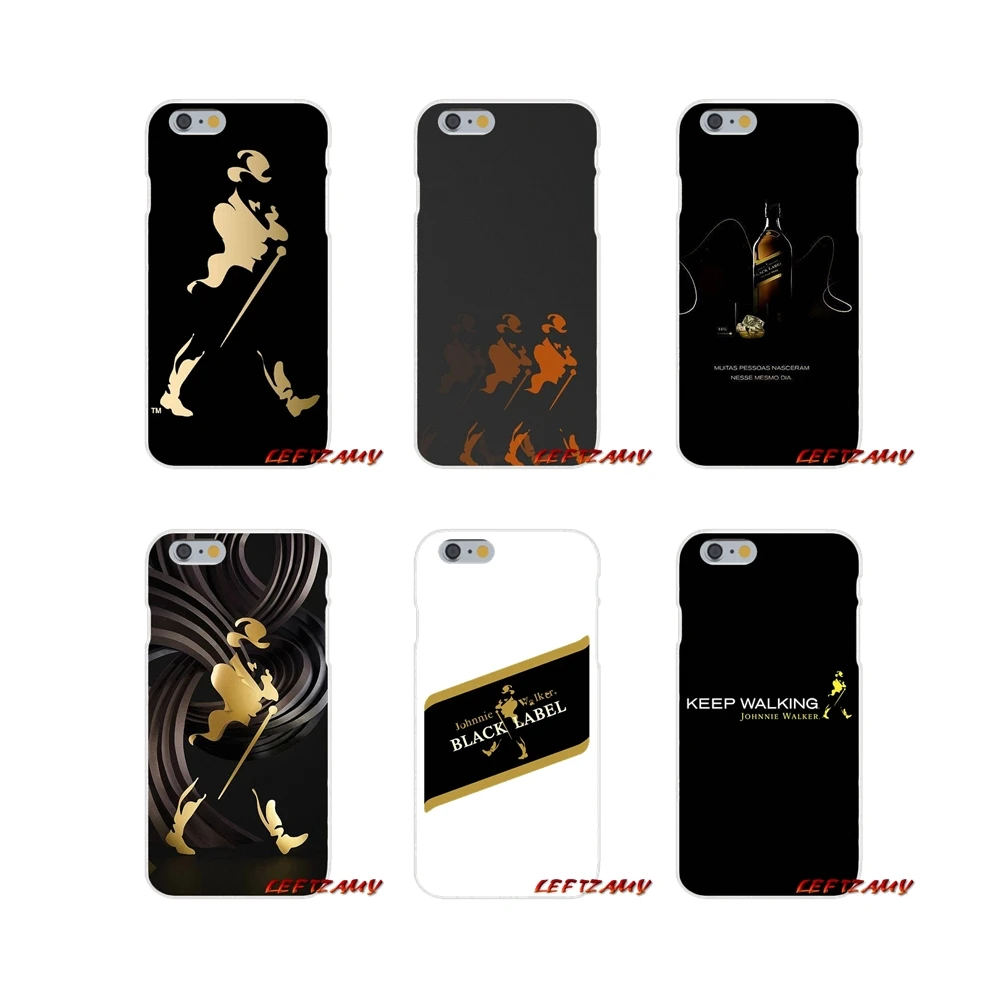 

For Huawei P Smart Mate Honor 7C P8 P9 P10 P20 Lite Pro Mini 2017 Transparent Soft Shell Cases Classic Whiskey Johnnie Walker