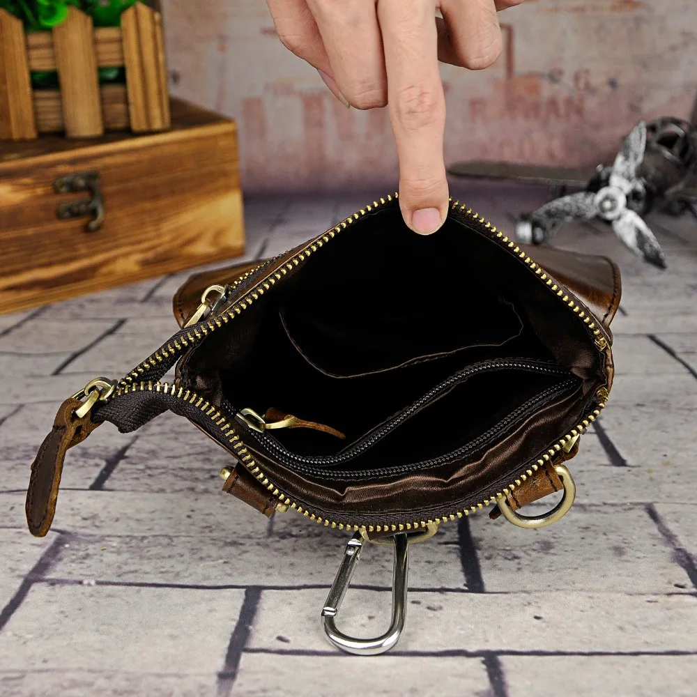 جلد الرجال عارضة تصميم رسول حقيبة الكتف Crossbody Mochila حقيبة الأزياء السفر فاني حزام الخصر حزمة Tabelt حقيبة 6574c