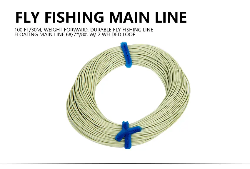 Portátil de pesca com mosca combo 67