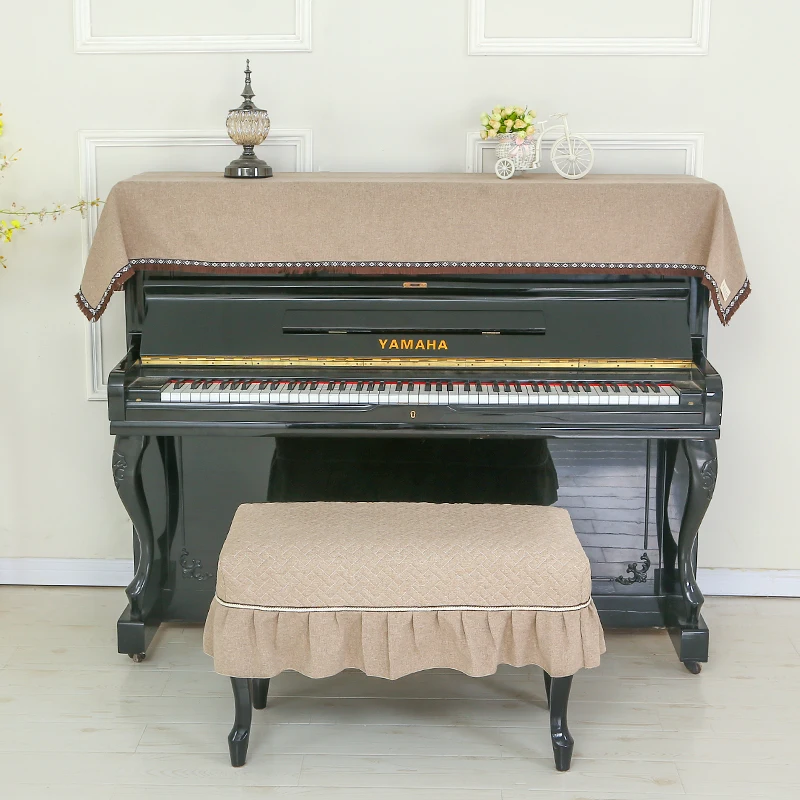 Европейский Романтический фортепиано крышка 3 шт./компл. Мандала высокого качества пыли костюм для пианино шаль практические скамейке протектор