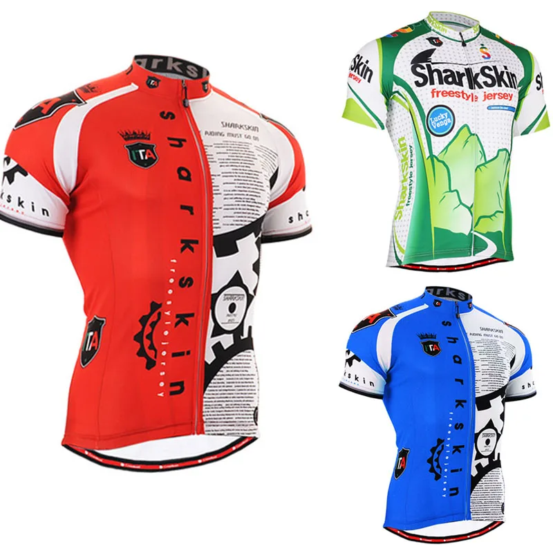 2017 mens short sleeve cycling jerseys all over printing