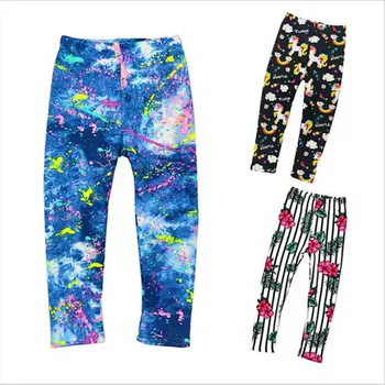 

Baby Kids Childrens printing Flower Toddler Classic Leggings girls pants Girls legging 2-14Ybaby girl leggings