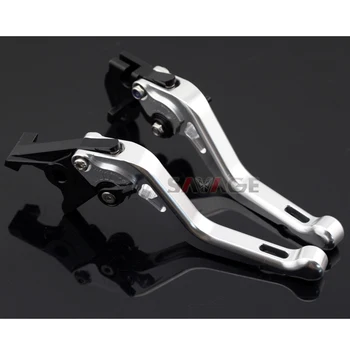 

For YAMAHA BT1100 Bulldog 2003-2004 Motorcycle Accessories CNC Aluminum Adjustable Short Brake Clutch Levers Silver