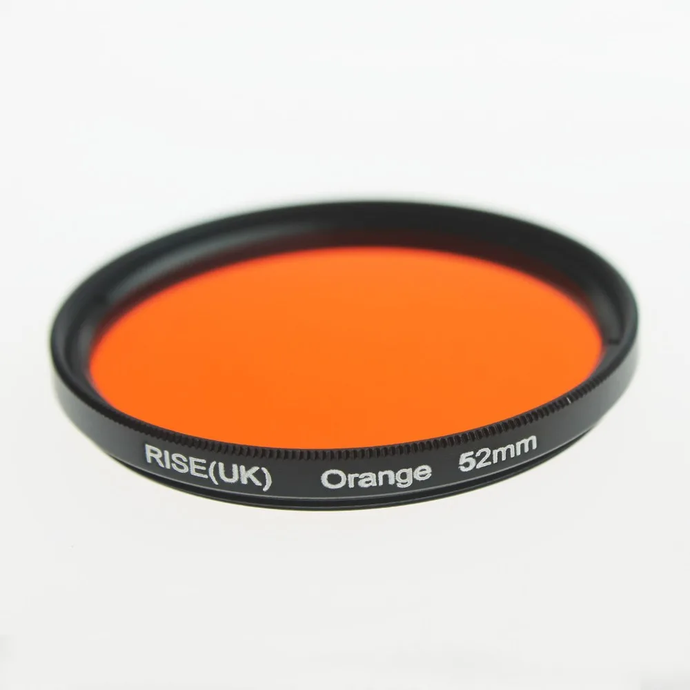 RISE(UK) 52 mm full color orange lens Filter for Nikon D3100 D3200