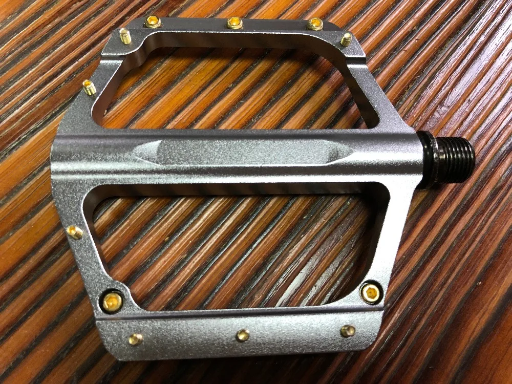 CNC Обработанная алюминиевая педаль для велосипеда 3 герметичных подшипника ось Cr