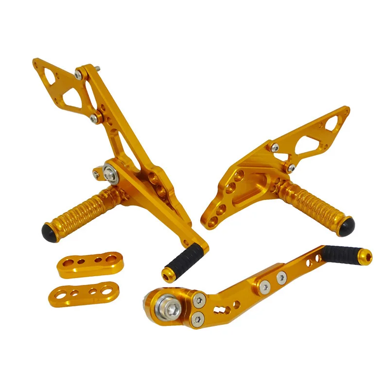 Waase мотоцикл Rider Racing Rearset задние наборы подножки колышки для Suzuki GSXR 600 750 2011 2012 2013