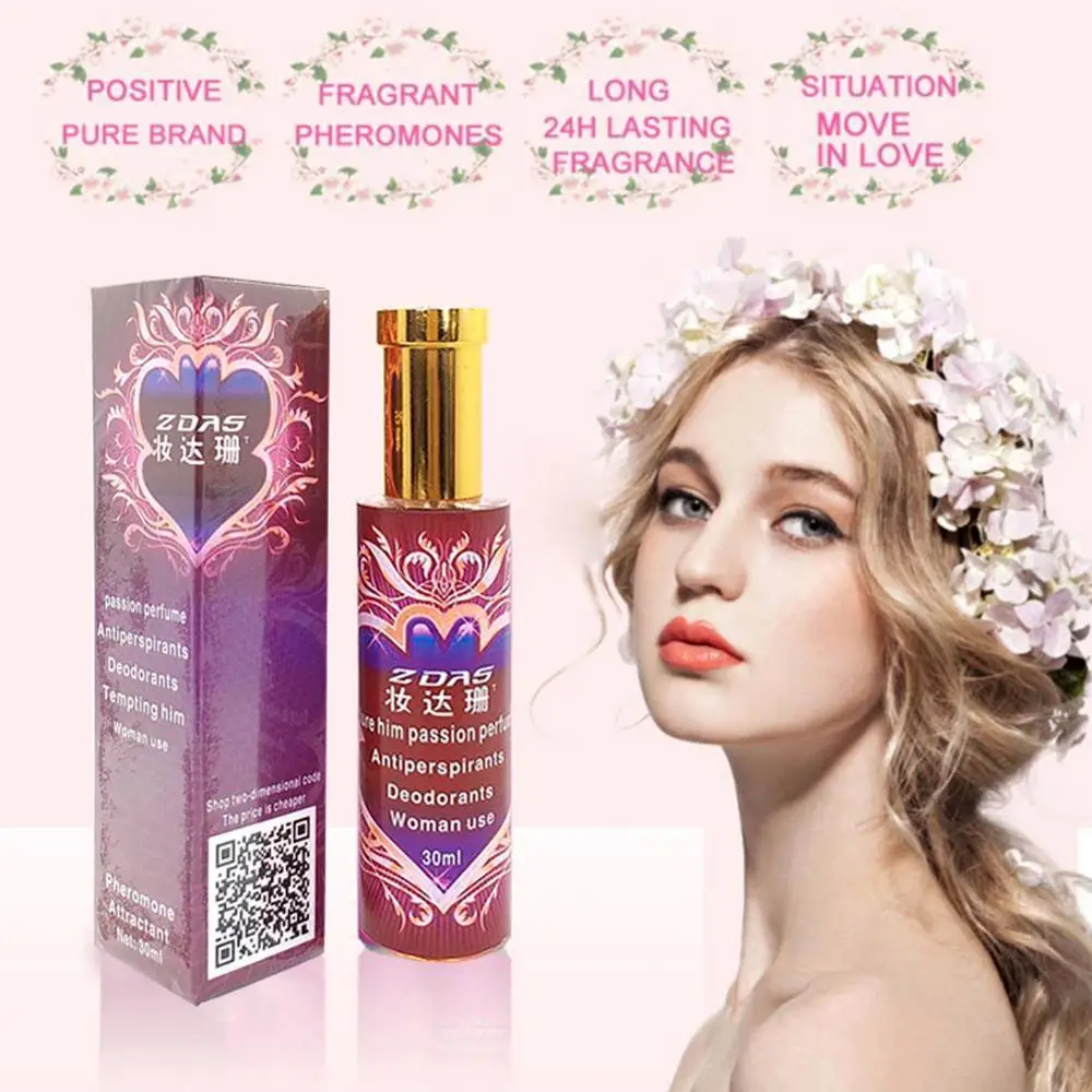 30ML Pheromone Perfume Aphrodisiac Woman Orgasm Body Spray Flirt Perfume Attract Girl Scented Water for Men Lubricants for Sex