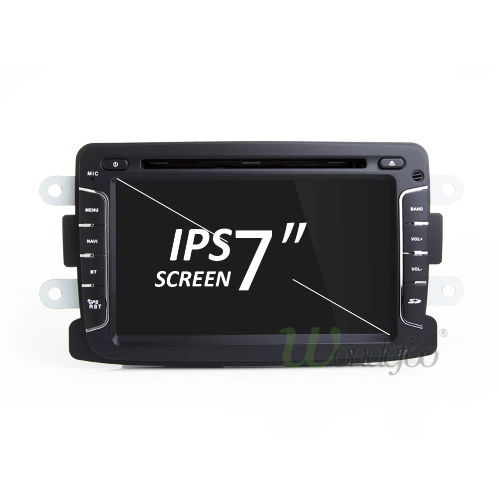 Cheap IPS 2GB RAM Android 8.1 Quad Core Car DVD PLAYER for Dacia Sandero Duster Captur Lada Xray 2 Logan 2 GPS PLAYER multimedia audio 0