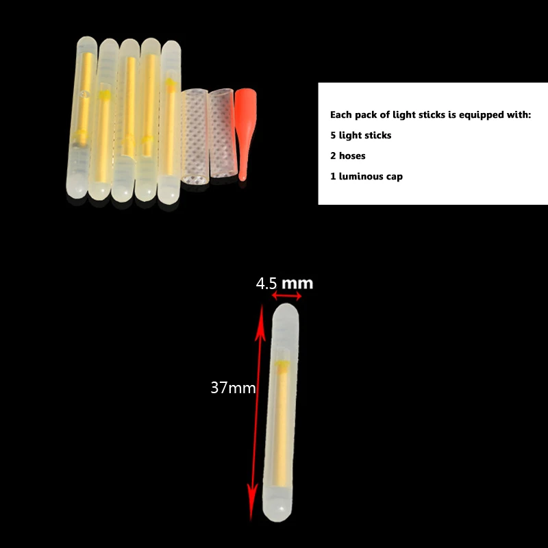 5/25/50 шт Рыбалка поплавок светящаяся палочка флуоресцентная Lightstick ночного поплавок стержень Свет темно-палке полезные много рыболовные снасти