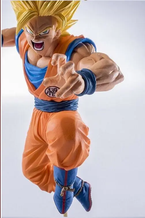 BANPRESTO super saiyan 2 Сон Гоку Dragon Ball Z скульптуры большой 6 фигурка игрушки