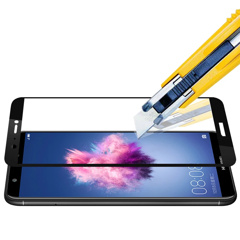Для Huawei P Smart Plus Z P10 lite p20 pro полное покрытие закаленное стекло для p9 Мини Защитная