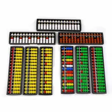 15 Колонка пластиковый abacus китайский соробан образовательный инструмент mathmetic калькулятор для студента учителя sz41