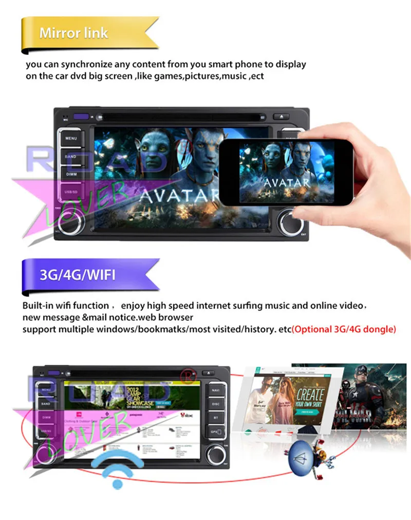 Top TOPNAVI 4G+32GB Android 8.0 Octa Core Car PC DVD Player For Toyota Universal Corolla Camry RAV4 Highlander Stereo GPS Navigation 11 Top TOPNAVI 4G+32GB Android 8.0 Octa Core Car PC DVD Player For Toyota Universal Corolla Camry RAV4 Highlander Stereo GPS Navigation 11