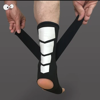 2 Stuks Sport Ademend Enkel Ondersteuning Protector Verstelbare Bandage Enkelbrace Pad Bescherming Elastische Voetbal Brace Guard Ondersteuning 2 Stuks Sport Ademend Enkel Ondersteuning Protector Verstelbare Bandage Enkelbrace Pad Bescherming Elastische Voetbal Brace Guard Ondersteuning