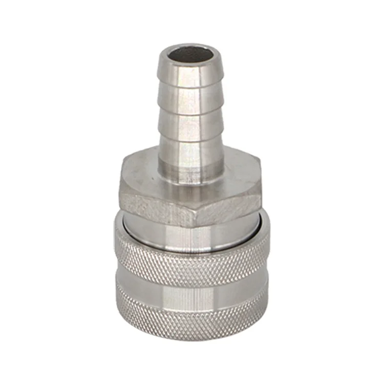 

Stainless Steel Female Quick Disconnect Set, Homebrew Pipe Fitting, 1/2"Barb, Wholesale and Retail