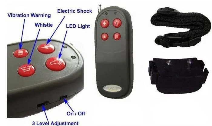 Ошейник для дрессировки собак с дистанционным управлением ошейник для дрессировки собак с электрическим током устройство для дрессировки с кликером ошейник для собак без лай
