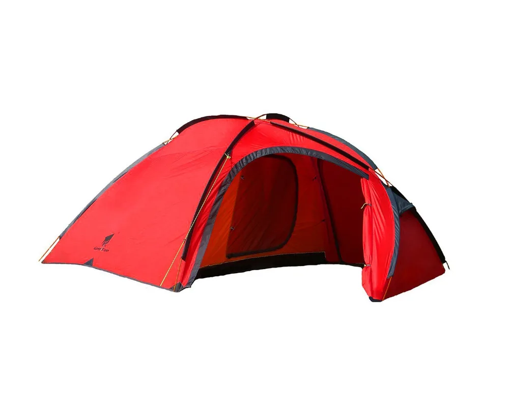 

GEERTOP 4 Person 3 Sseason Tent Double Layer Aluminum Poles Waterproof Outdoor Family Tent For Camping Climbing Tourism Hiking